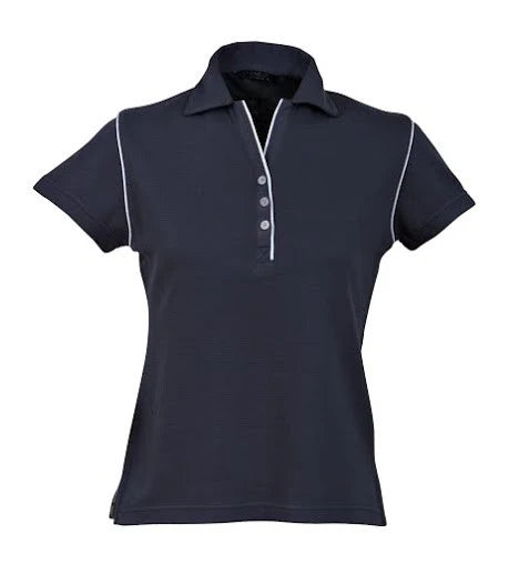 STENCIL LADIESBIO-WEAVEPOLOS/S - 1034