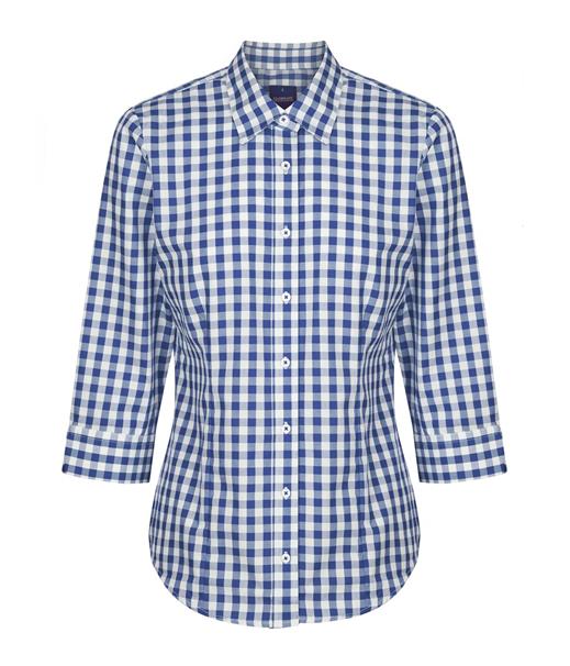 Gloweave Career RoyOxf Gingham CR S