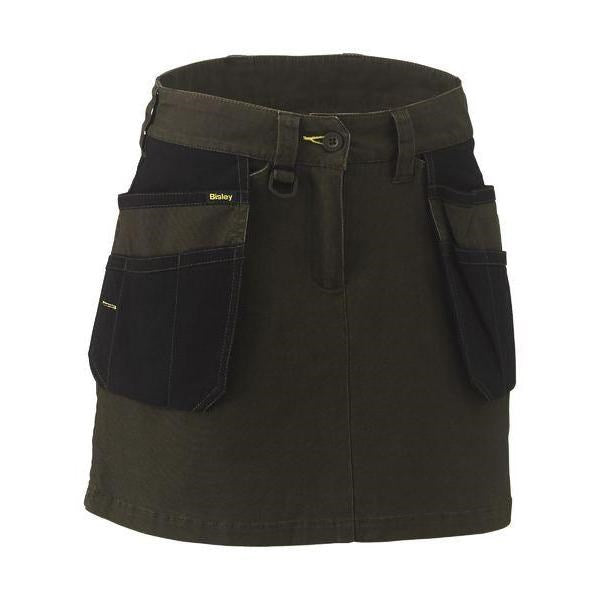WOMENS FLEX & MOVE STRETCH COTTON SKORT - BLS1024