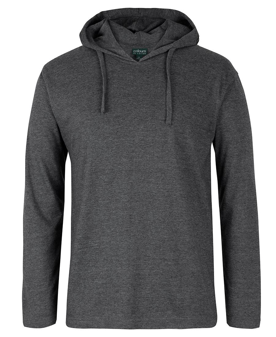 C OF C L/S HOODED TEE