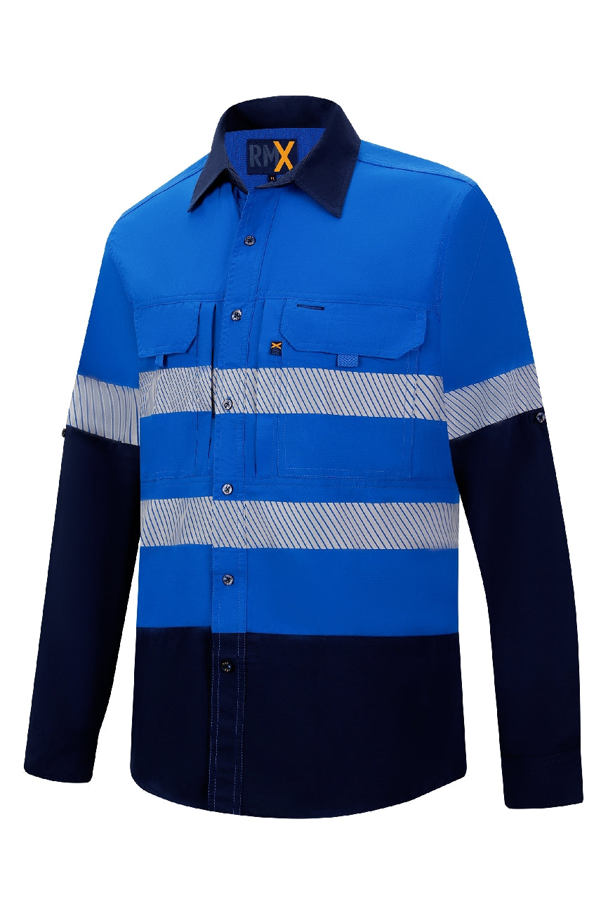 RMX Light Weight Ripstop Shirt, Two Tone, Reflective - RMX020R