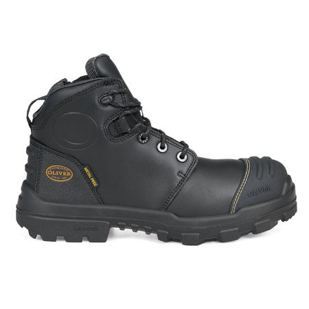 Oliver 54540Z black zip sided boot angle 5