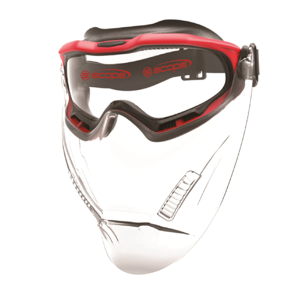 Scope Spartan AF/AS Safety Goggle w/ Chin Guard - 220G