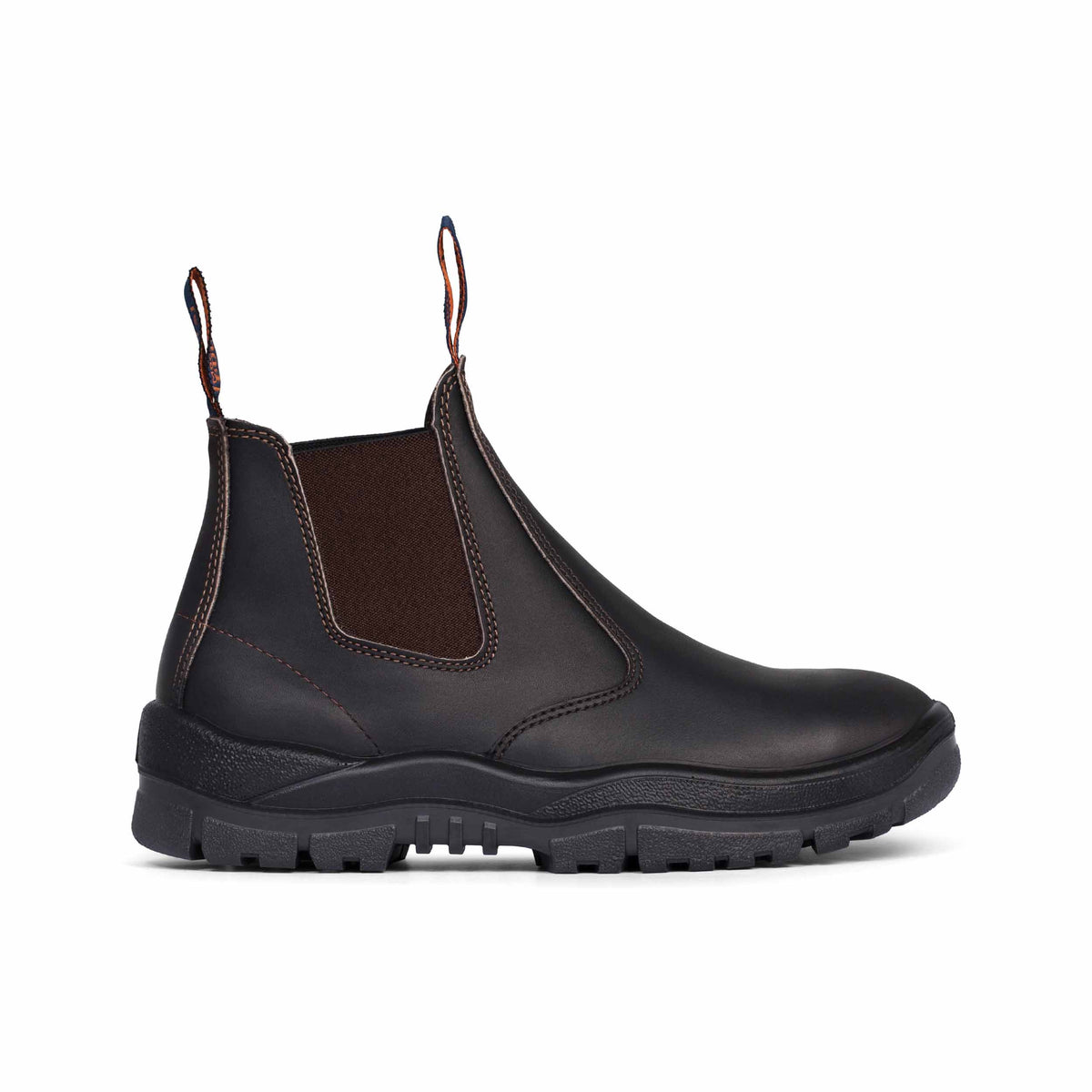 Mongrel 940030 Claret Oil Kip Non-Safety Elastic Sided Boot