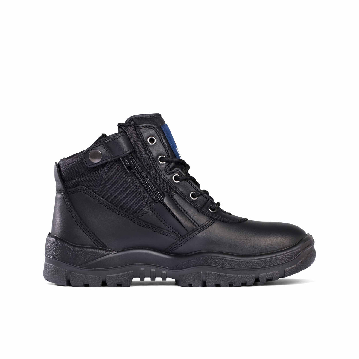 Mongrel 961020 - Black Non-Safety ZipSider Boot