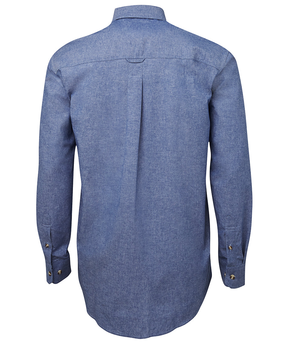 Jb's L/s Chambray Shirt - 4CUL