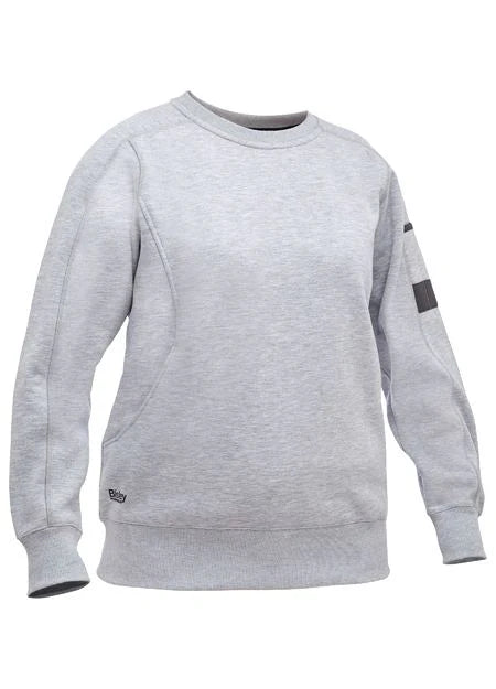 BISLEY Women's Fleece Crew Neck Jumper - BKL6723