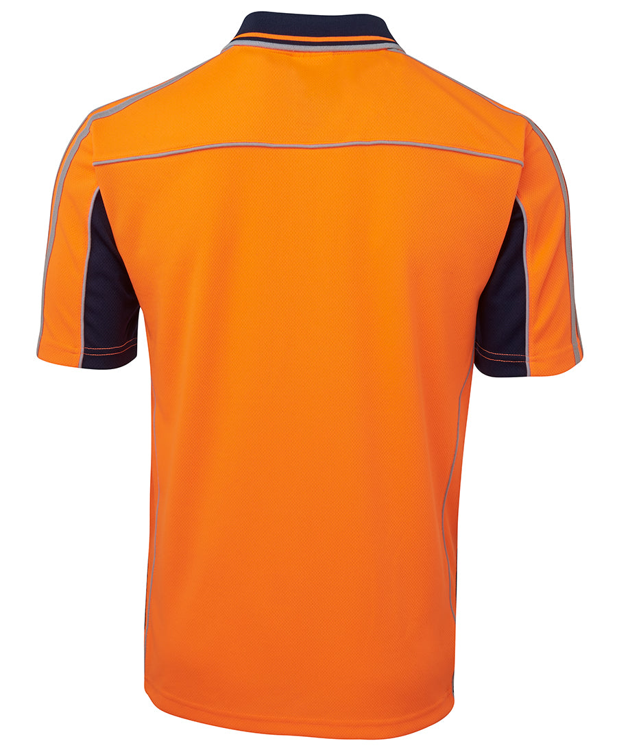 Jb's Hi Vis 4602.1 S/s Arm Tape Polo - 6AT4S