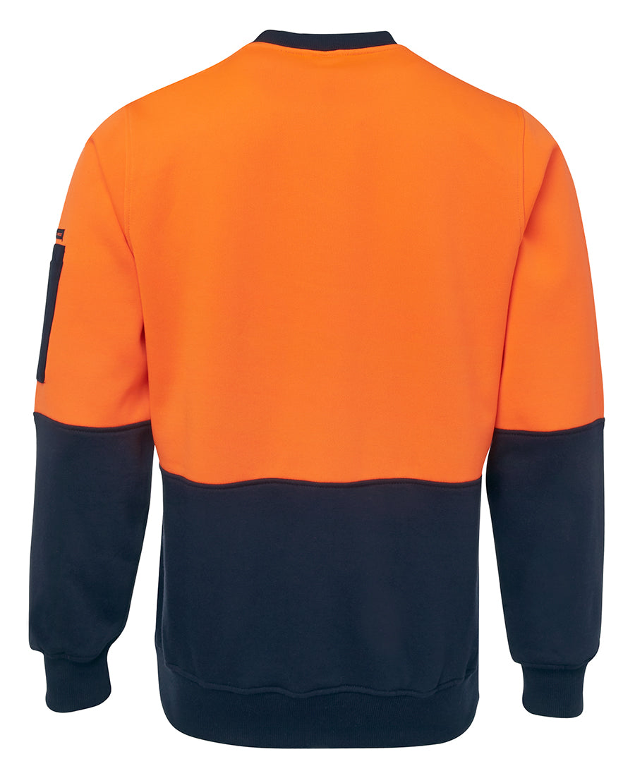 Jb's Hi Vis Fleecy Crew - 6HVCN