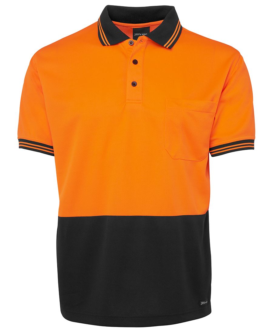 Jb's Hi Vis S/s Trad Polo - 6HVPS