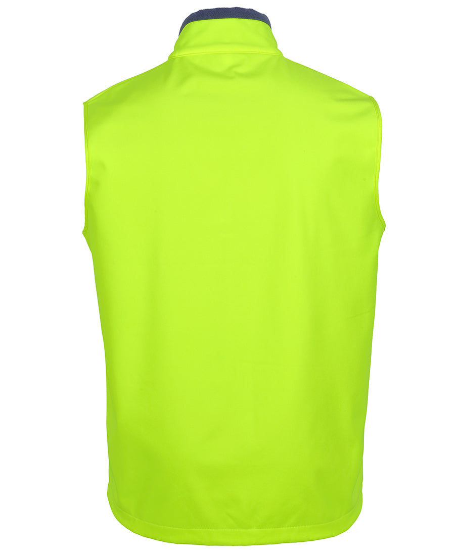 Jb's Hi Vis Water Resist Softshell Vest - 6HWV