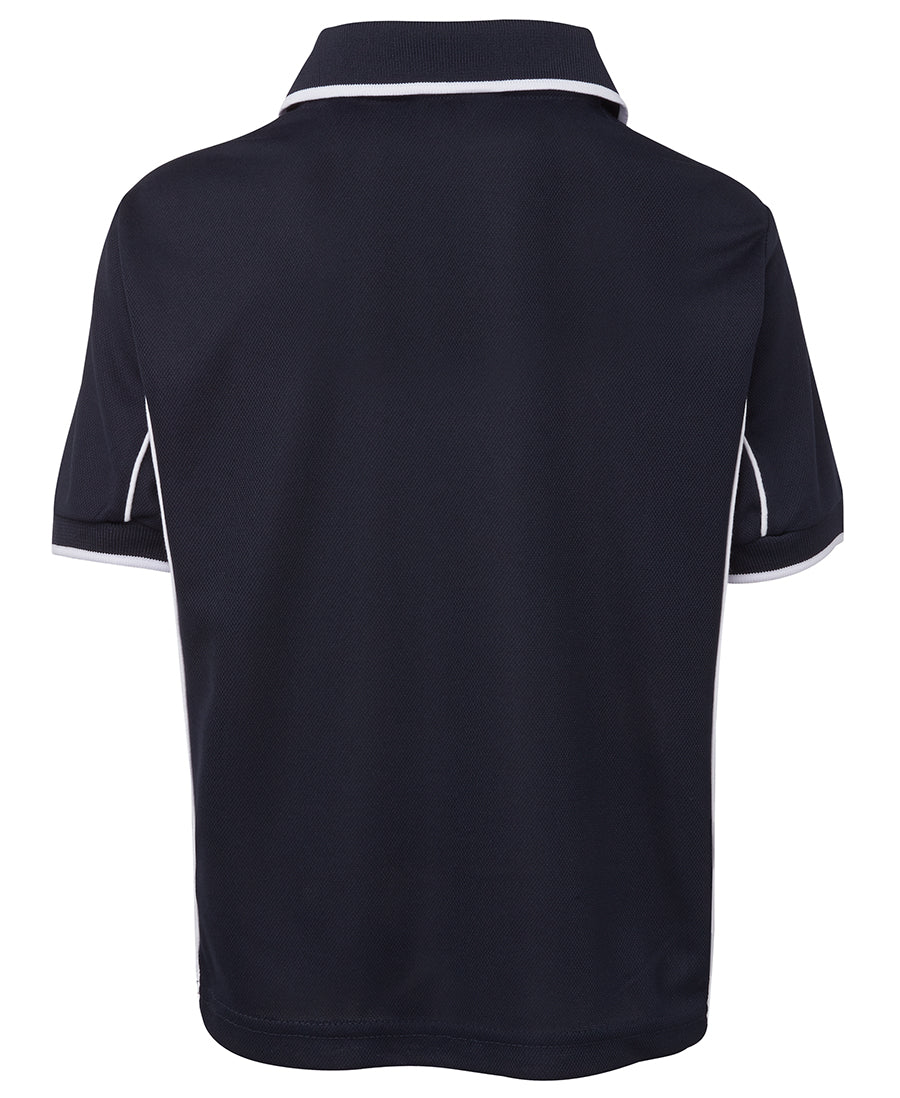 PODIUM KIDS S/S PIPING POLO