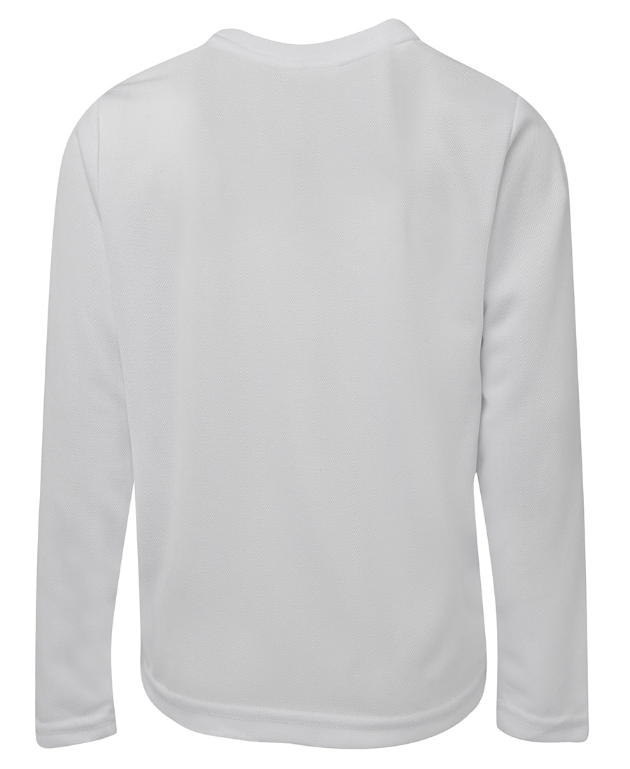 PODIUM KIDS L/S POLY TEE
