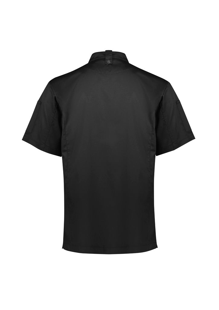 Fashion Biz Mens Alfresco Short Sleeve Chef Jacket - CH330MS