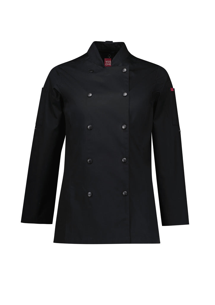 Fashion Biz Womens Gusto Long Sleeve Chef Jacket - CH430LL
