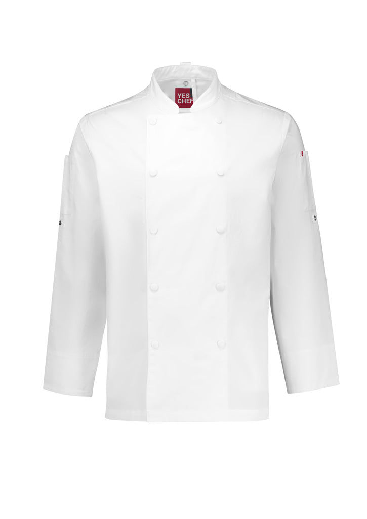 Fashion Biz Mens Gusto Long Sleeve Chef Jacket - CH430ML