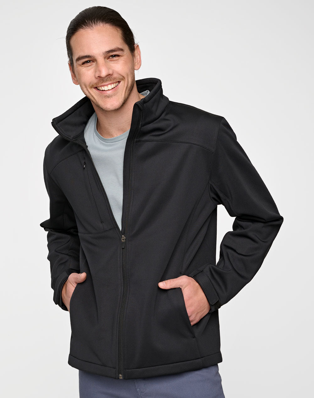 WINNING SPIRIT Men's Sustainable Softshell Corporate Jacket - JK63