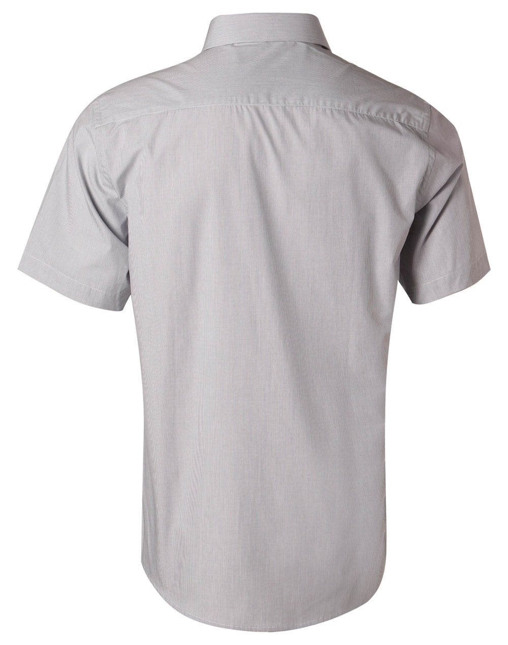 BENCHMARK Men's Fine Stripe S/S Shirt - M7211