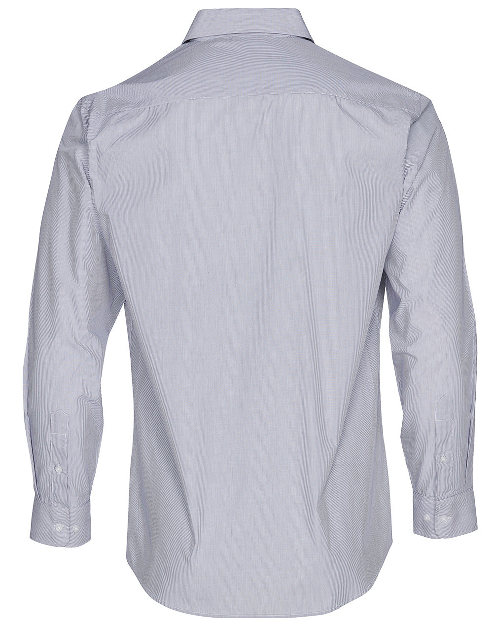 BENCHMARK Men's Fine Stripe Long Sleeve Shirt - M7212
