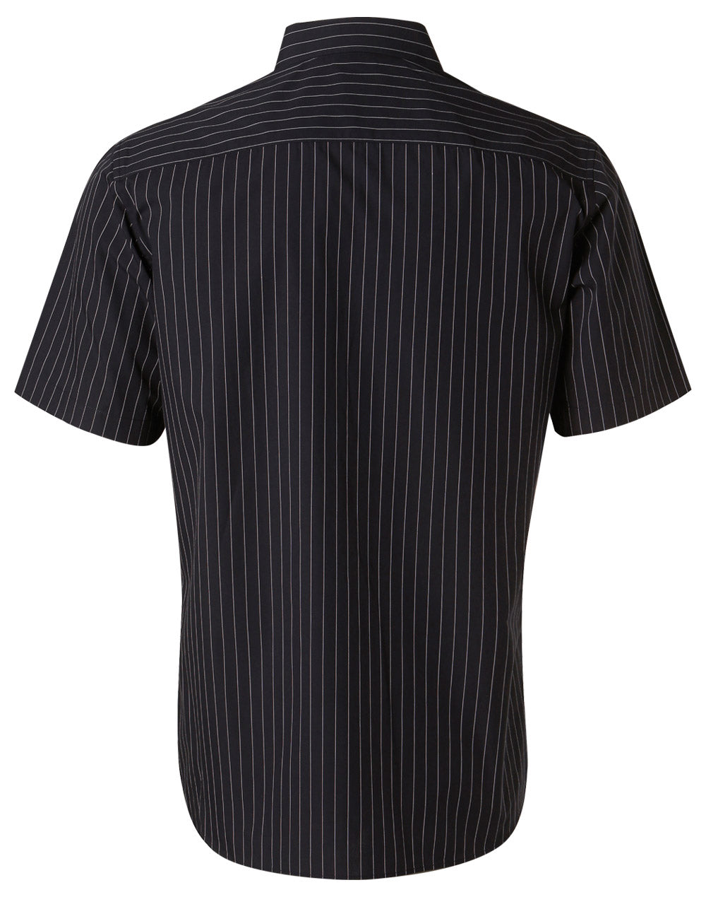 BENCHMARK Men's Pin Stripe Short Sleeve Shirt - M7221