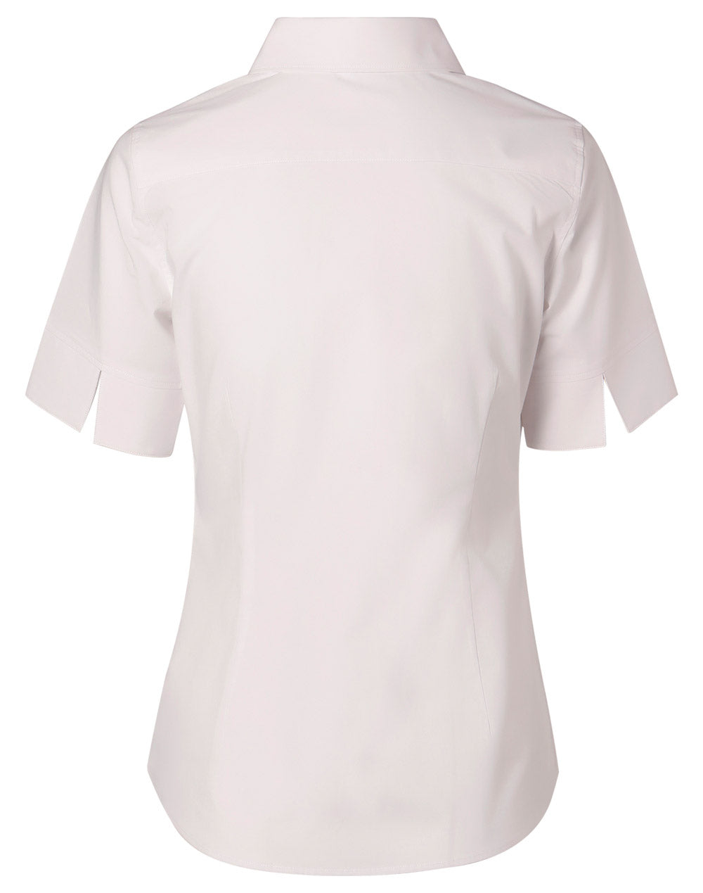 BENCHMARK Women's Cotton/Poly Stretch S/S Shirt - M8020S