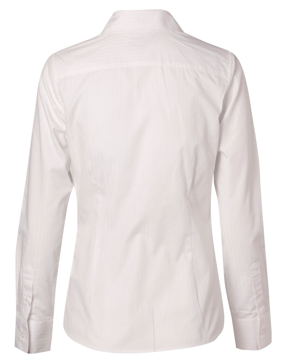 BENCHMARK Women's Self Stripe L/S Shirt - M8100L