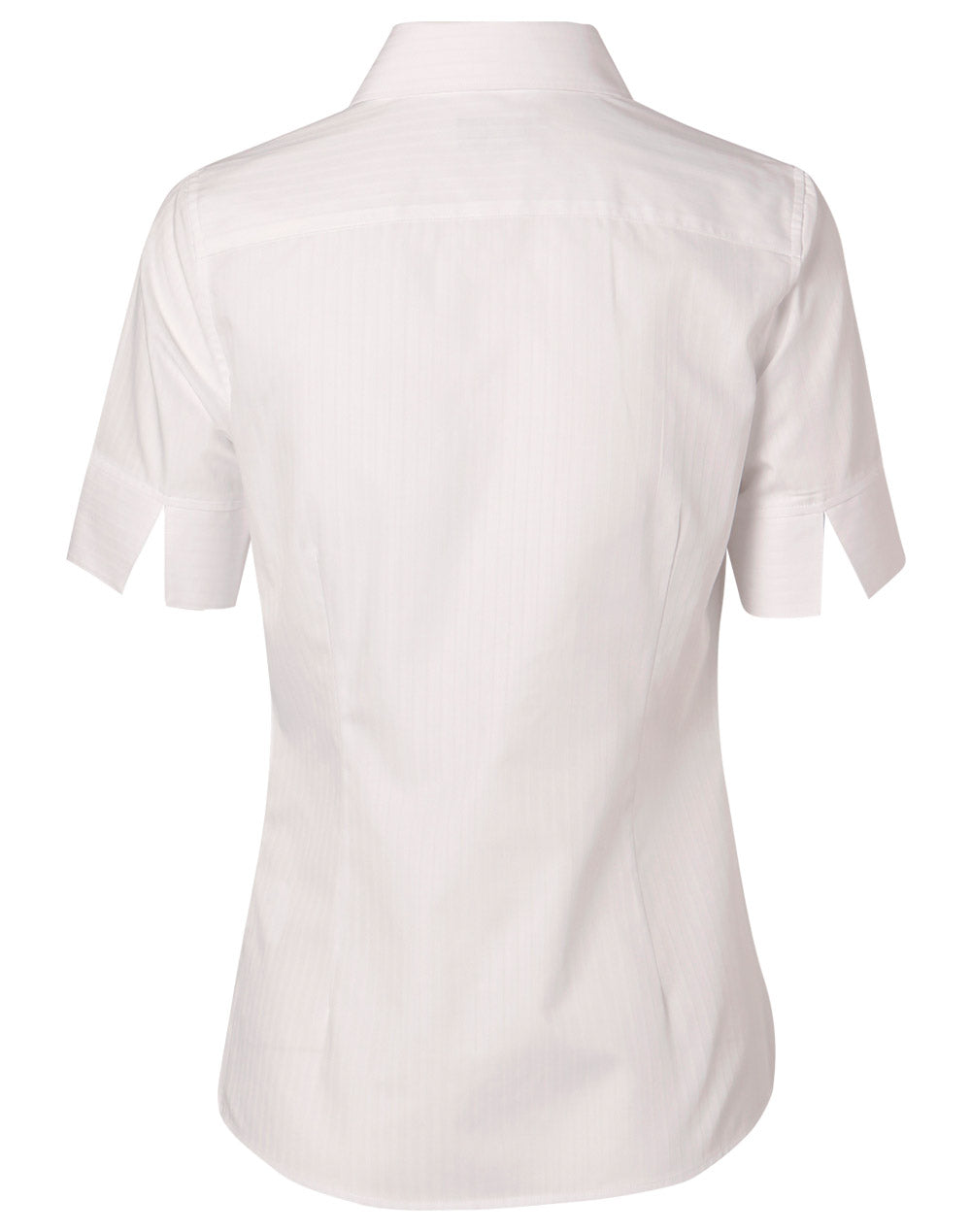 BENCHMARK Women's Self Stripe S/S Shirt - M8100S