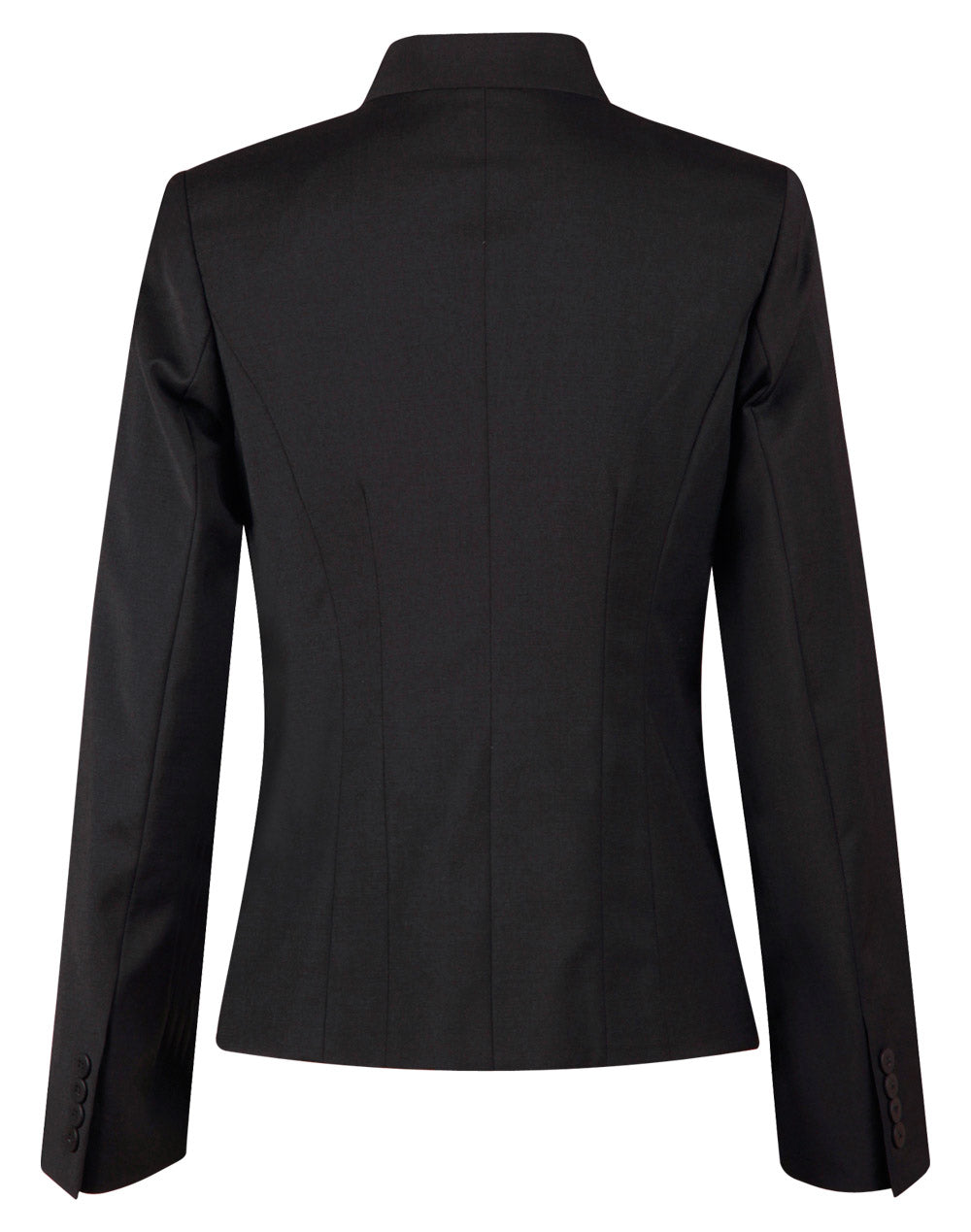 BENCHMARK Ladies' Wool Blend Stretch Reverse Lapel Jacket - M9202