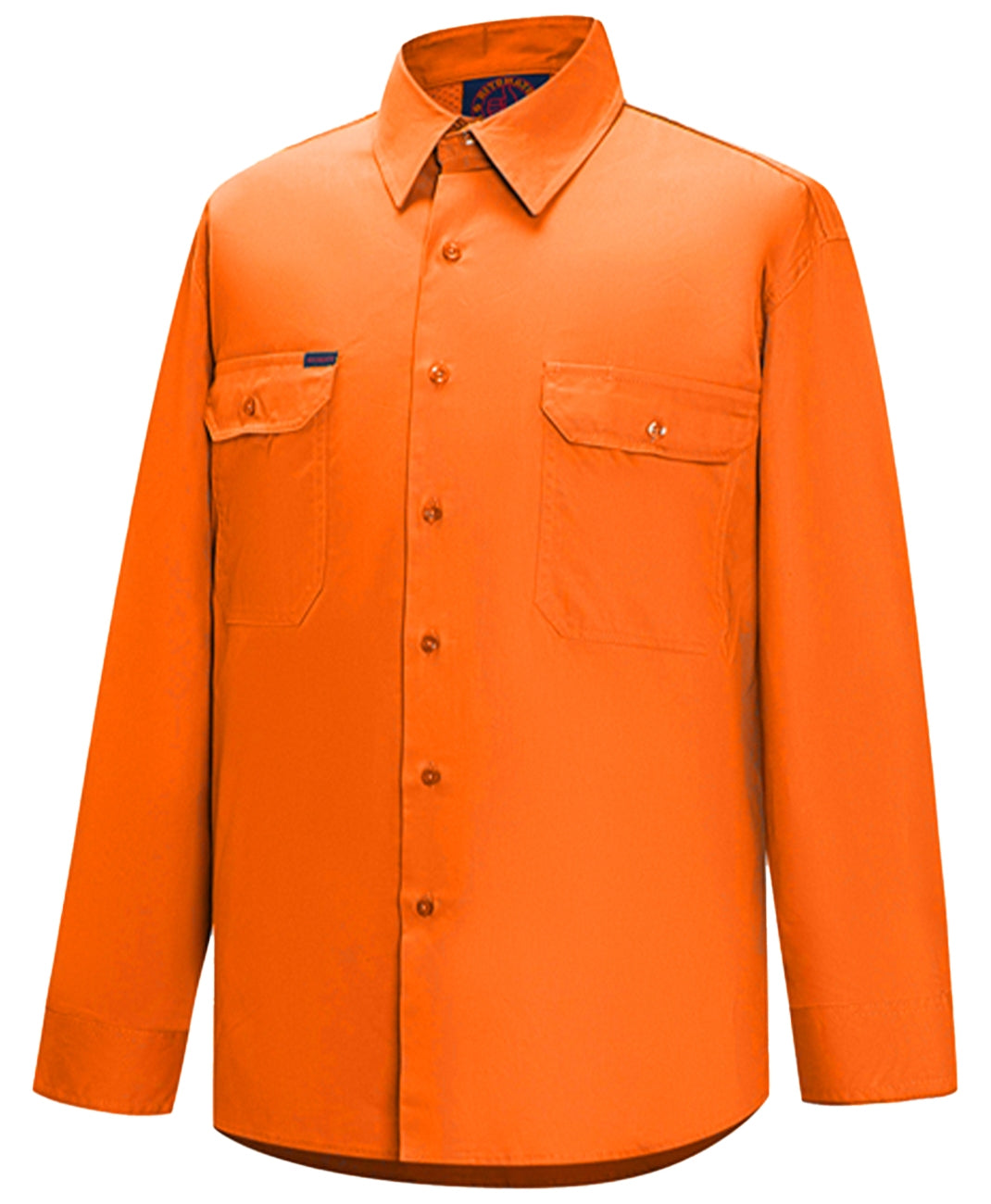 Ritemate Open Front Long Sleeve Mens Shirt - RM1000