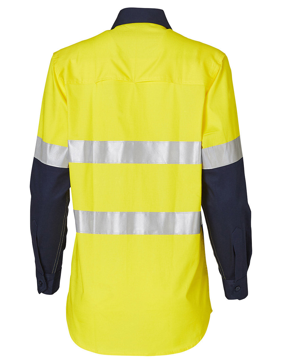 AIW Ladies' Hi-Vis L/S Safety Shirt 3M Tape - SW65