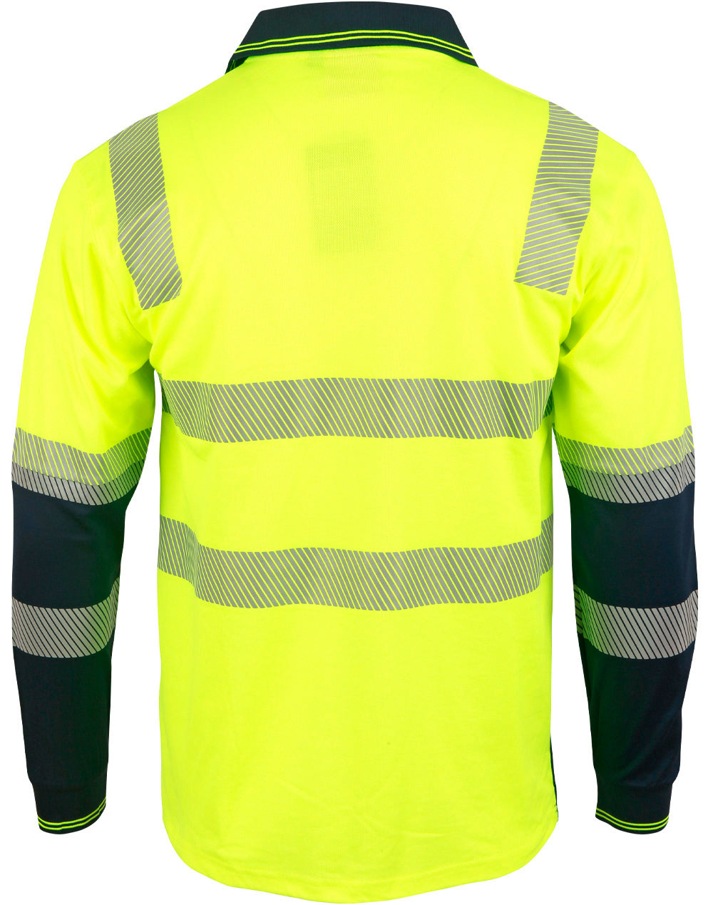 AIW Biomotion Segmented Truedry L/S Safety Polo - SW74