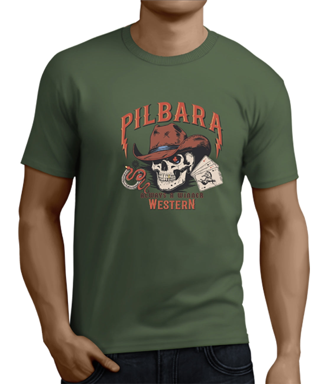 Pilbara Men's Always A Winner T-Shirt - RMTC063
