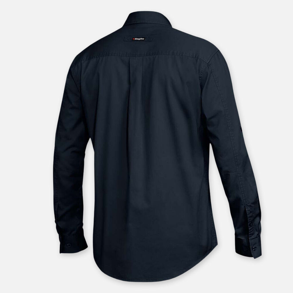 King Gee Tradies Lightweight Cotton Drill Long Sleeve Work Shirt - K14350