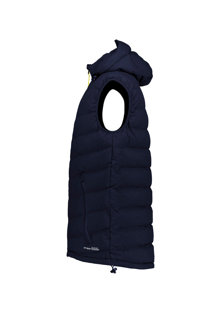 Syzmik Unisex Streetworx Hooded Puffer Vest - ZV245