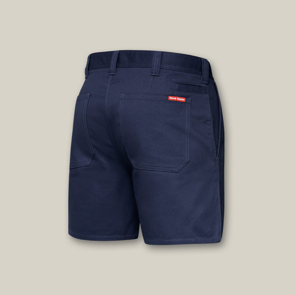 Hard Yakka Relaxed Fit Cotton Drill Short With Belt Loops - Y05350