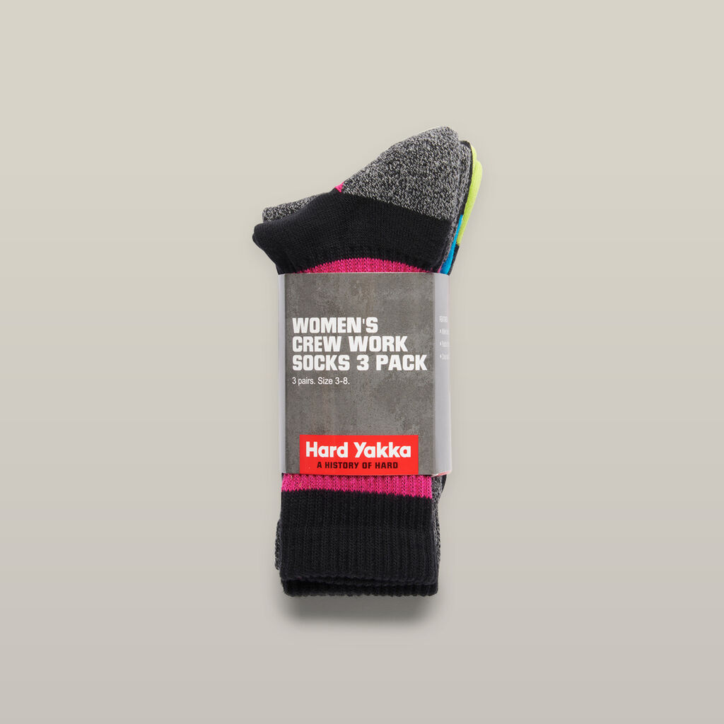 WOMENS CREW 3 PACK