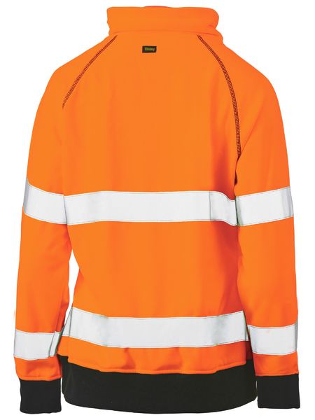 Bisley Womens Taped Hi Vis Fleece Jumper - BKL6818T