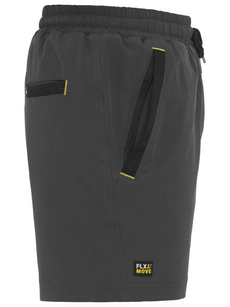 Bisley Flex & Move Four-Way Stretch Elastic Waist Shorts - BSH1331