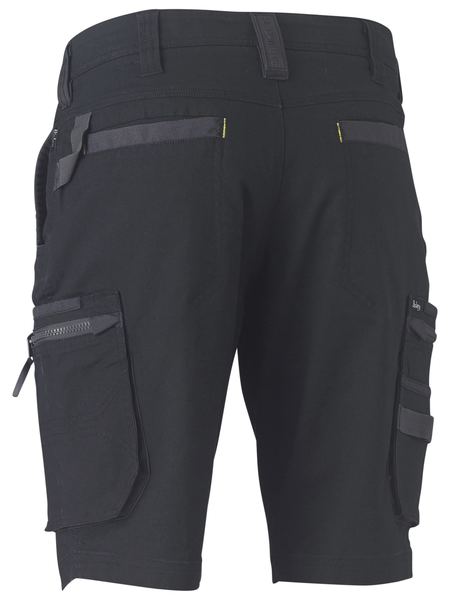 Bisley Flex & Move Stretch Utility Zip Unisex Cargo Shorts - BSHC1330