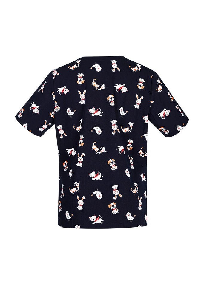 BizCare Womens Best Friends Scrub Top - CST147LS | Biz Care | Fashion Biz Online