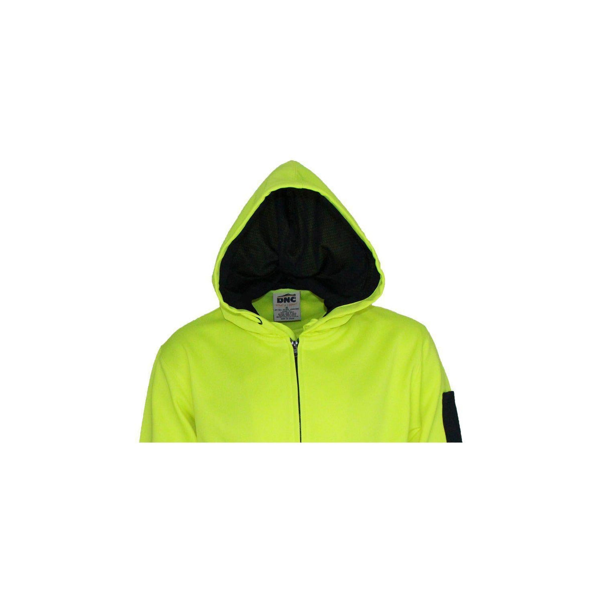 DNC 2-Tone Full Zip Fleecy Hoodie - 3722-Queensland Workwear Supplies