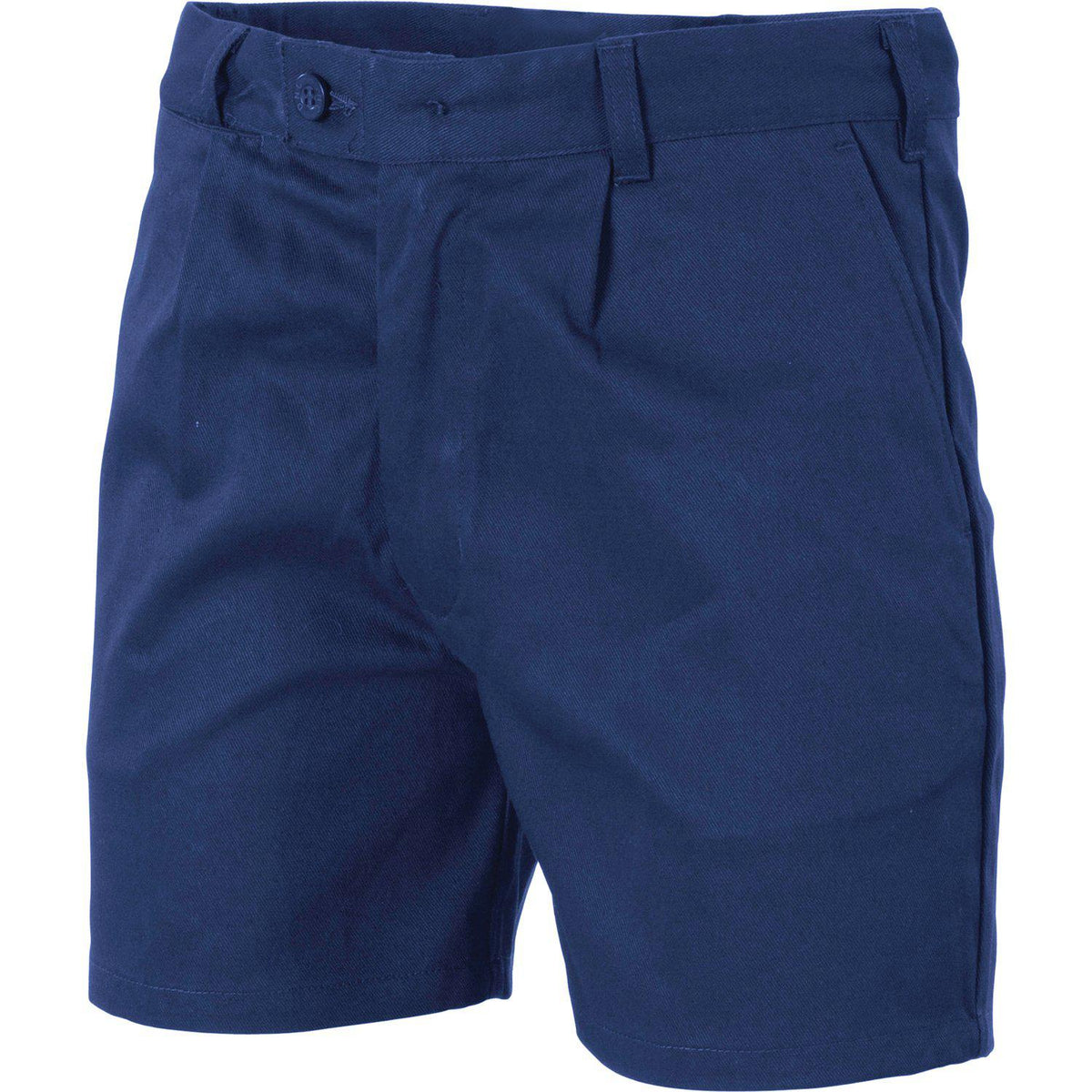 DNC Cotton Drill Belt Loop Shorts - 3303-Queensland Workwear Supplies