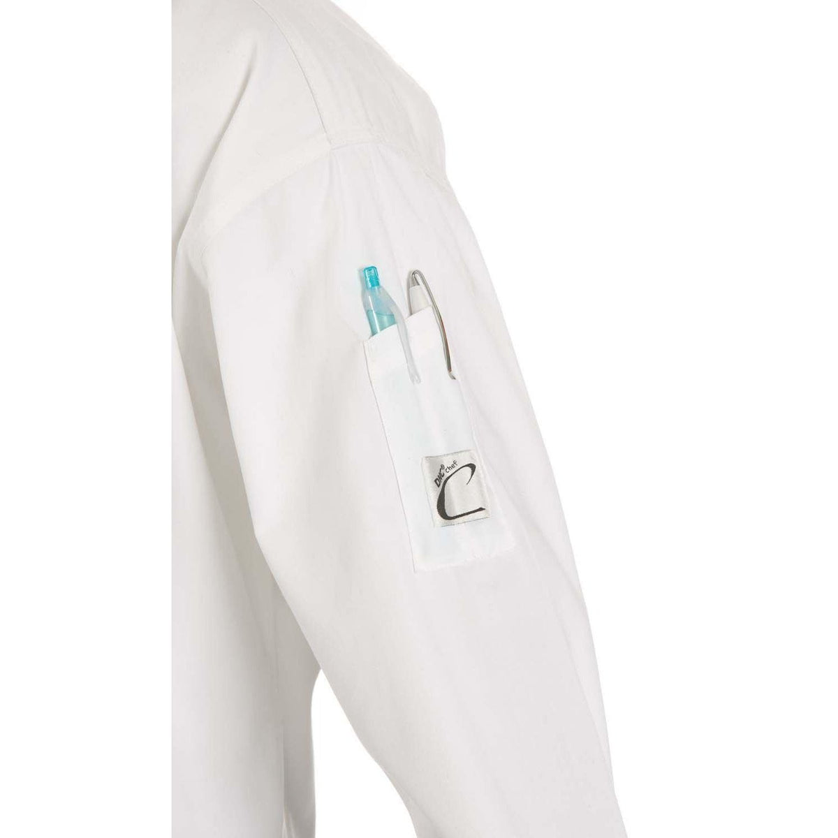 DNC Traditional Chef Short Sleeve Jacket - 1101-Queensland Workwear Supplies