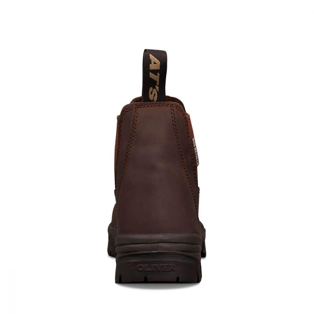 Oliver Brown Elastic Sided Boot - 45-627-Queensland Workwear Supplies