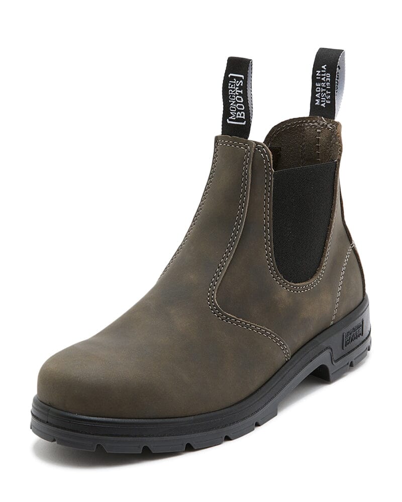 Mongrel K91045 - Olive Suede K9 Elastic Sided Boot