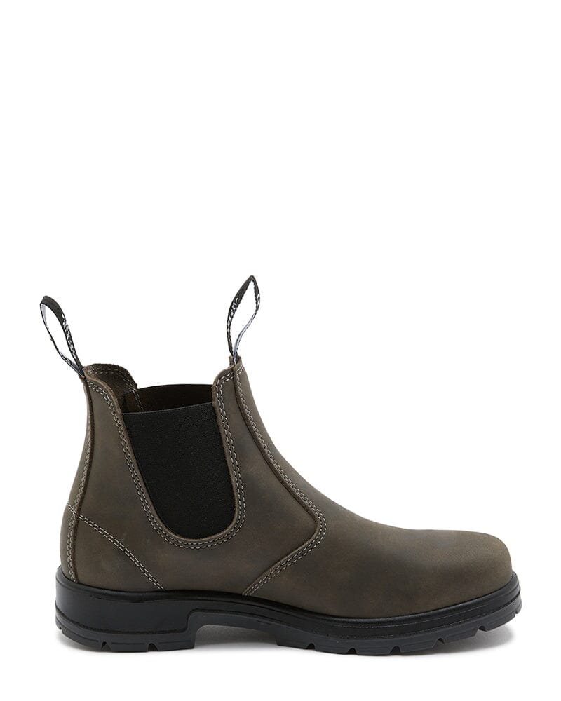 Mongrel K91045 - Olive Suede K9 Elastic Sided Boot