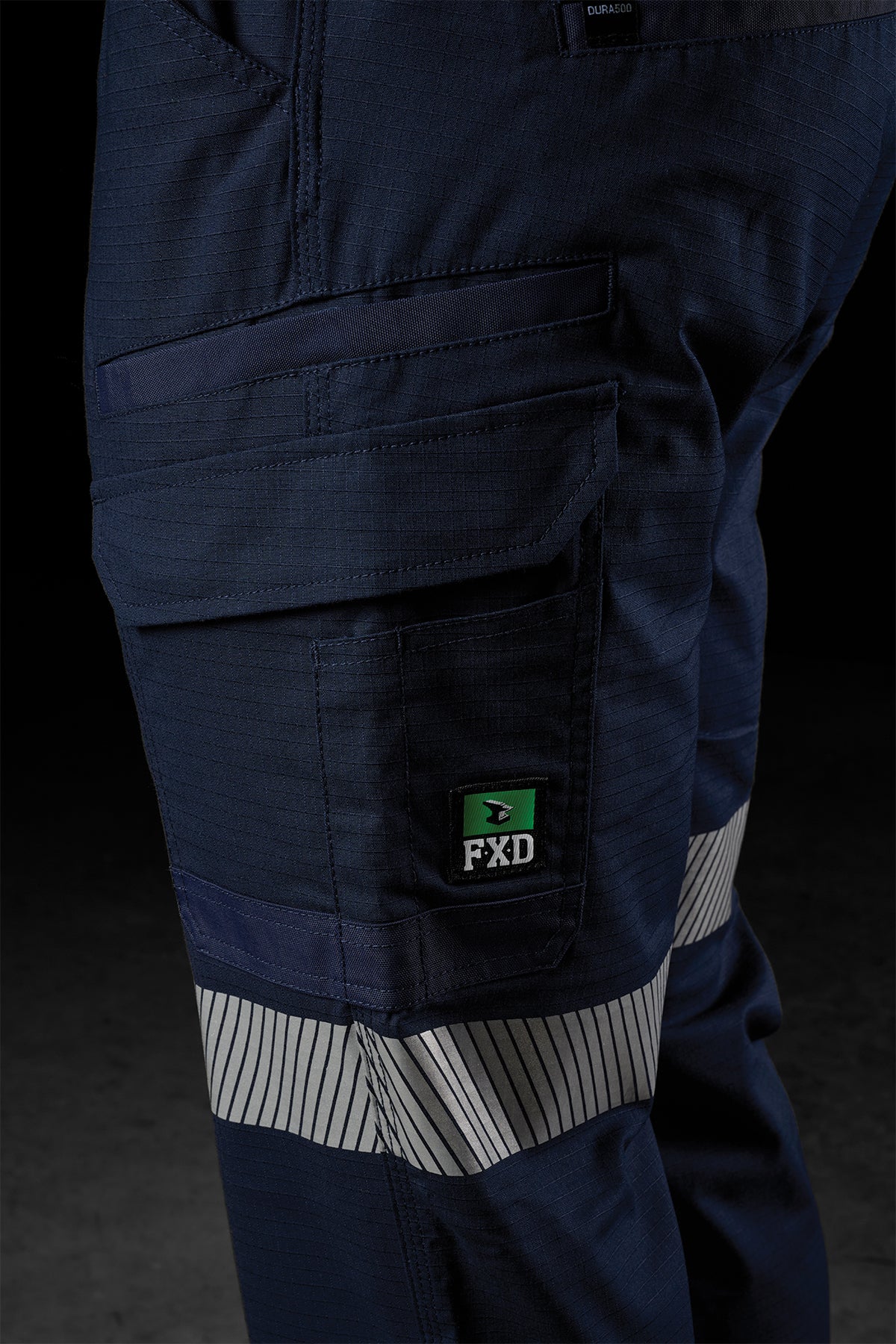 FXD Reflective Taped Elastic Waist Stretch Ripstop Pant - WP-12T