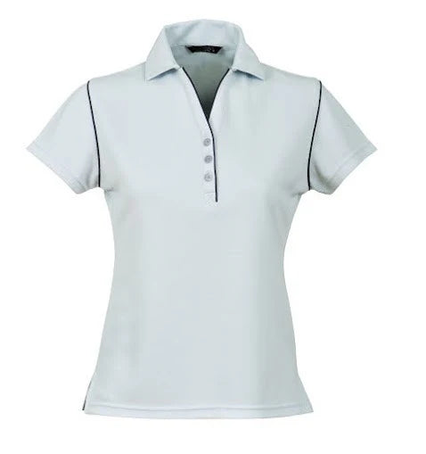 STENCIL LADIESBIO-WEAVEPOLOS/S - 1034