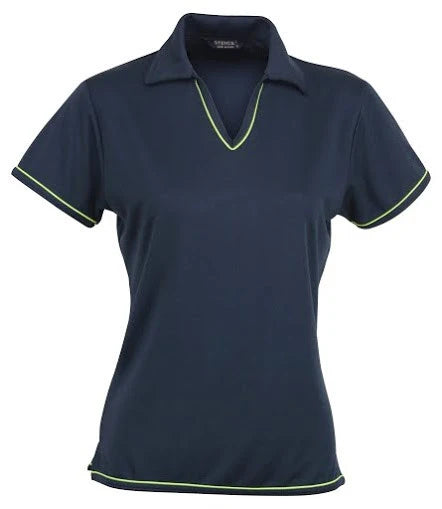 Stencil Ladies Cool Dry Two Polo S/s  - 1110b