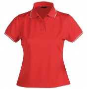 Stencil Ladies Lightweight Cool Dry Polo S/s  - 1110d